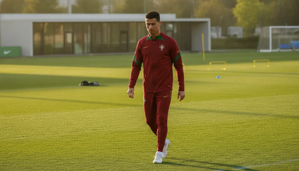 Ronaldo’dan Kopenhag’da Şaşırtan Ayrılık Hamlesi